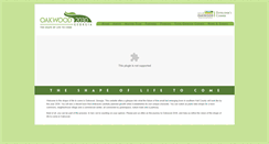 Desktop Screenshot of oakwood2030.com